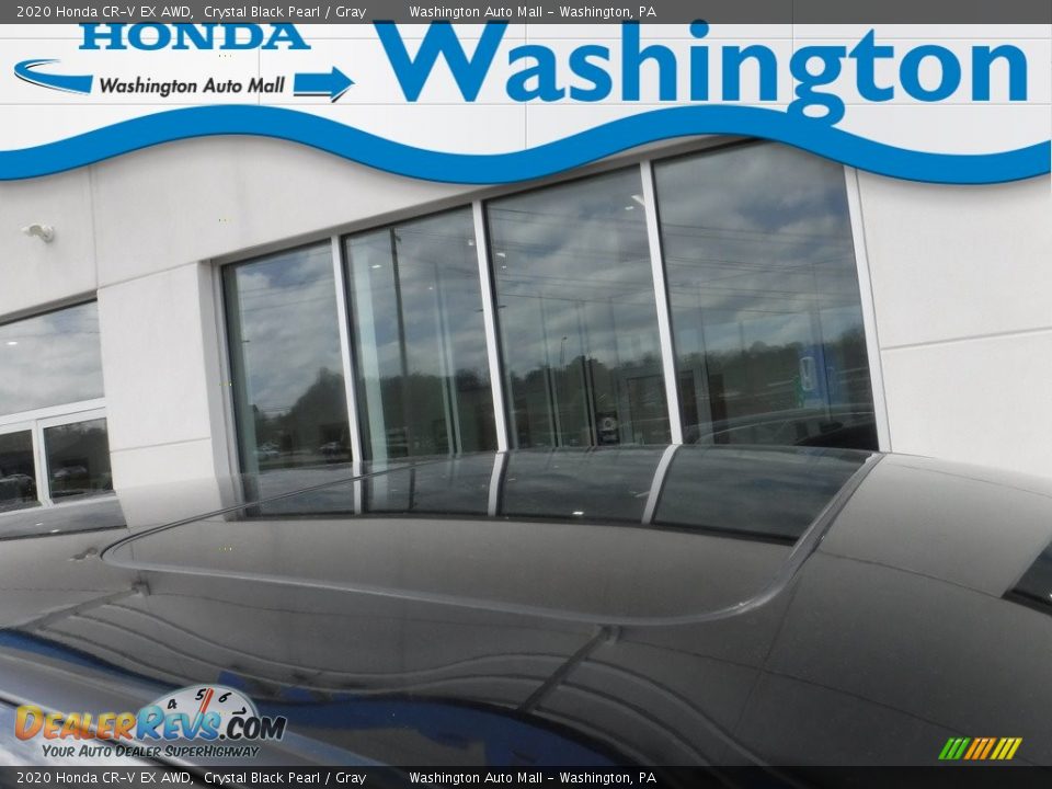 2020 Honda CR-V EX AWD Crystal Black Pearl / Gray Photo #4