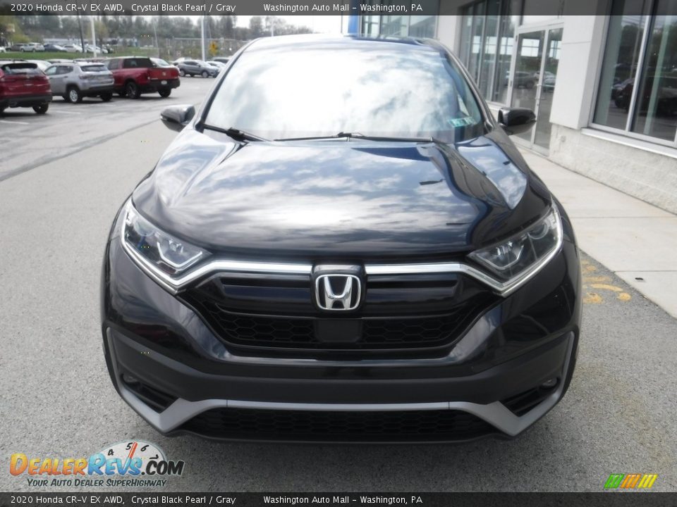 2020 Honda CR-V EX AWD Crystal Black Pearl / Gray Photo #5