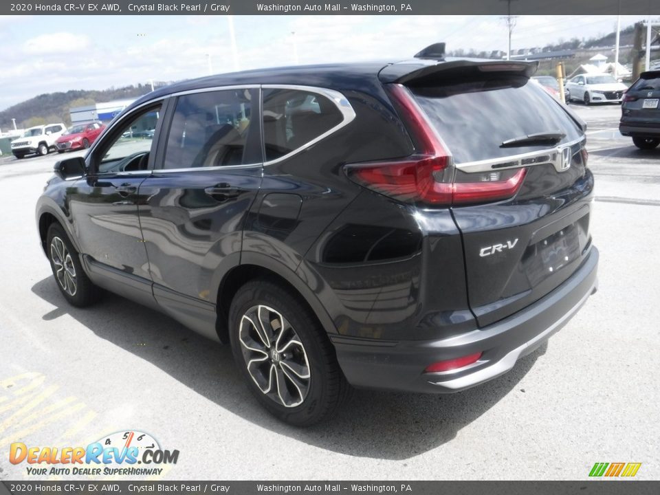 2020 Honda CR-V EX AWD Crystal Black Pearl / Gray Photo #8