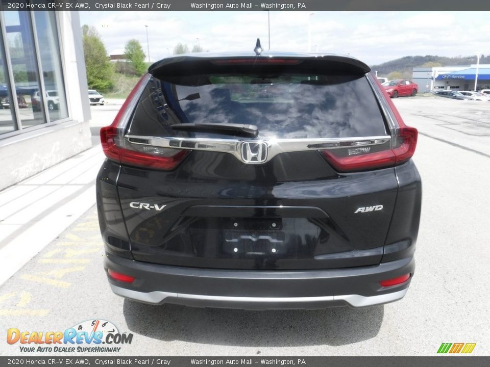2020 Honda CR-V EX AWD Crystal Black Pearl / Gray Photo #9