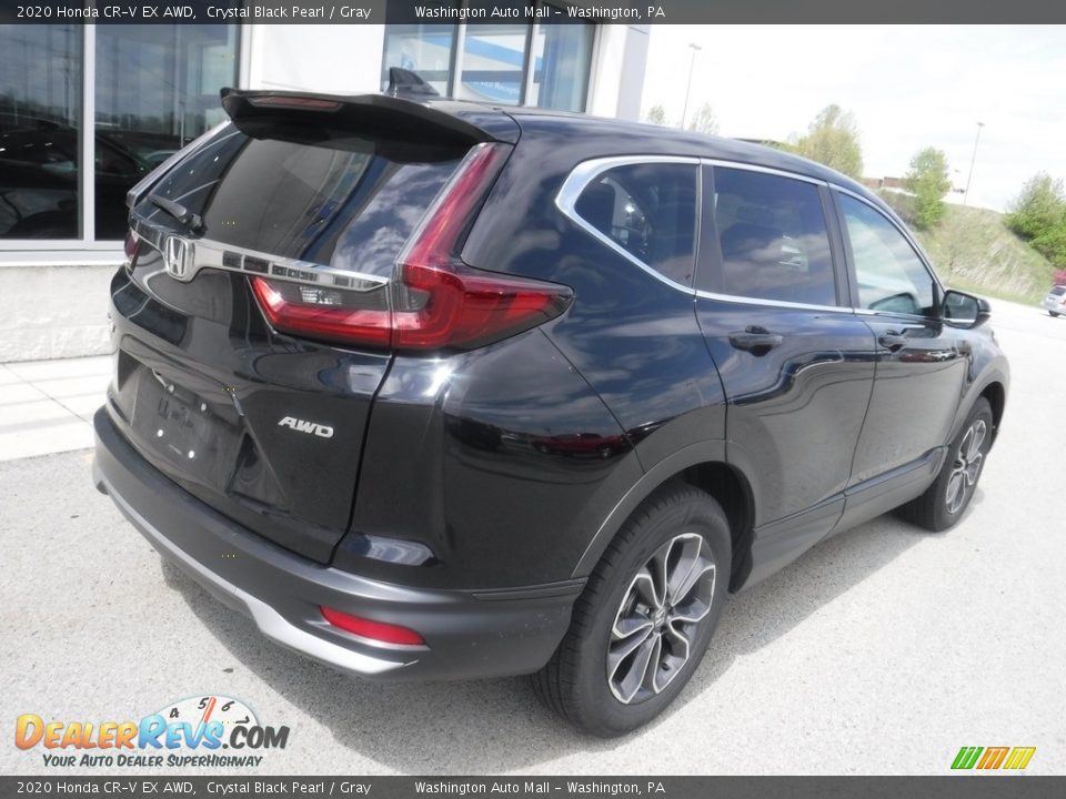 2020 Honda CR-V EX AWD Crystal Black Pearl / Gray Photo #10