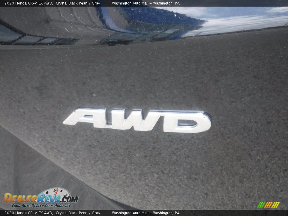 2020 Honda CR-V EX AWD Crystal Black Pearl / Gray Photo #11