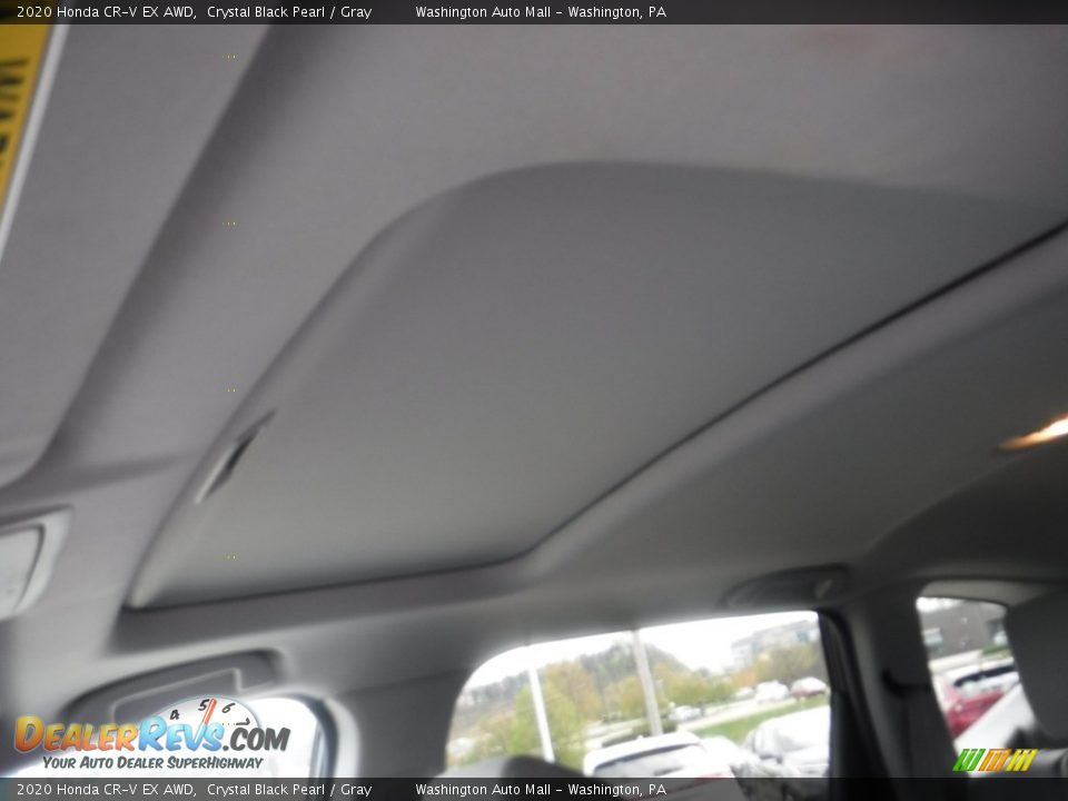 2020 Honda CR-V EX AWD Crystal Black Pearl / Gray Photo #12