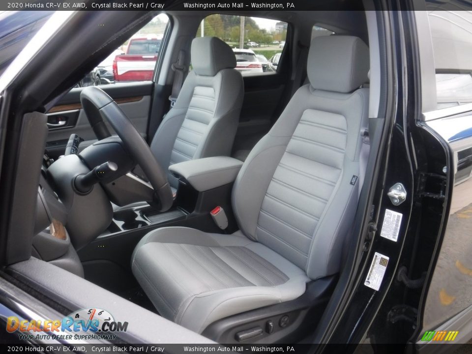 2020 Honda CR-V EX AWD Crystal Black Pearl / Gray Photo #13