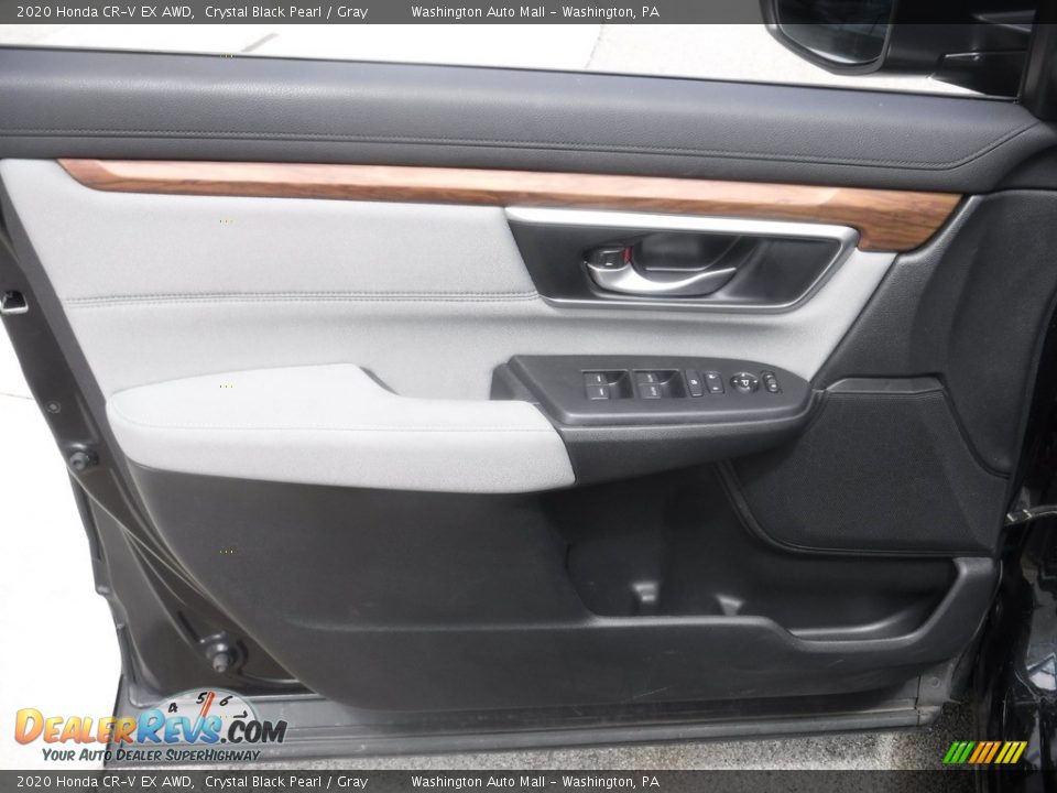 2020 Honda CR-V EX AWD Crystal Black Pearl / Gray Photo #15