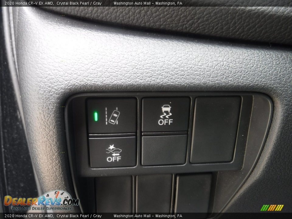 2020 Honda CR-V EX AWD Crystal Black Pearl / Gray Photo #17