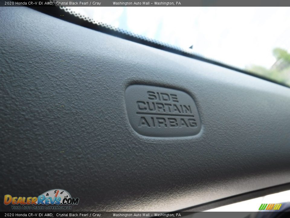 2020 Honda CR-V EX AWD Crystal Black Pearl / Gray Photo #18