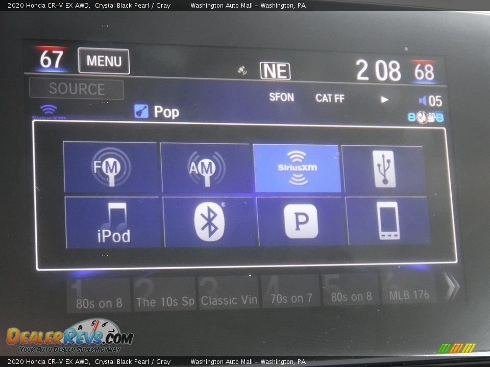 2020 Honda CR-V EX AWD Crystal Black Pearl / Gray Photo #22