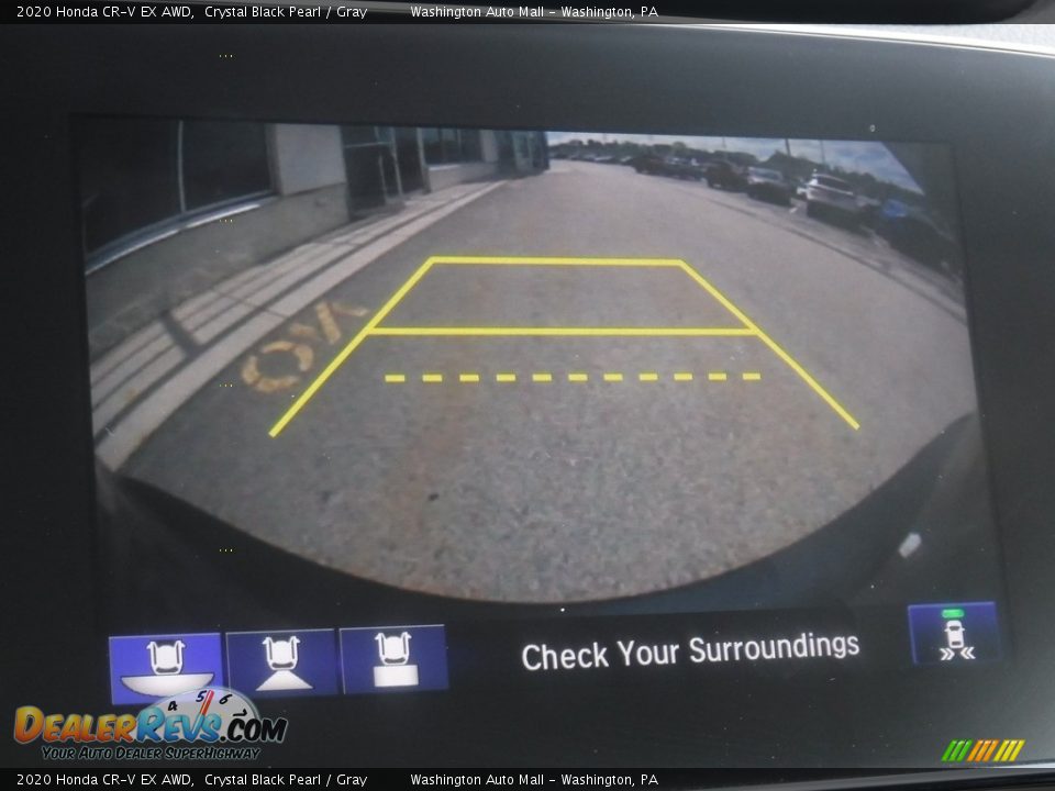 2020 Honda CR-V EX AWD Crystal Black Pearl / Gray Photo #25
