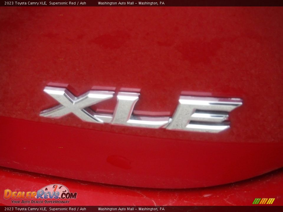 2023 Toyota Camry XLE Supersonic Red / Ash Photo #17