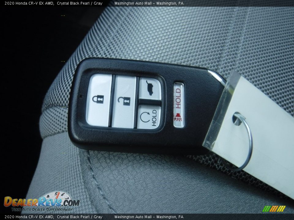 2020 Honda CR-V EX AWD Crystal Black Pearl / Gray Photo #34
