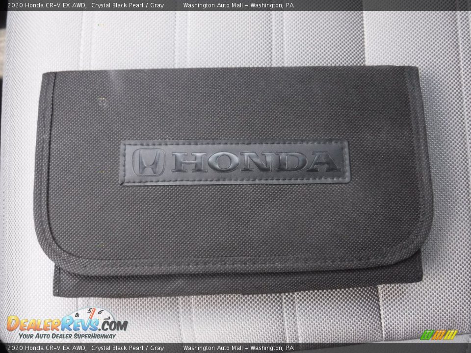 2020 Honda CR-V EX AWD Crystal Black Pearl / Gray Photo #35