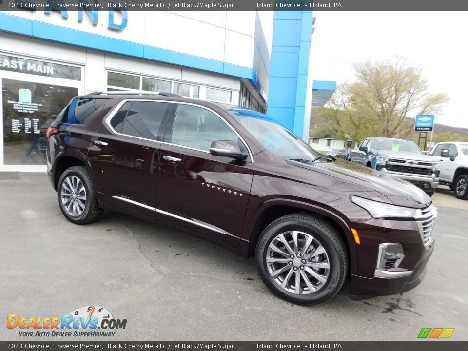 Black Cherry Metallic 2023 Chevrolet Traverse Premier Photo #5