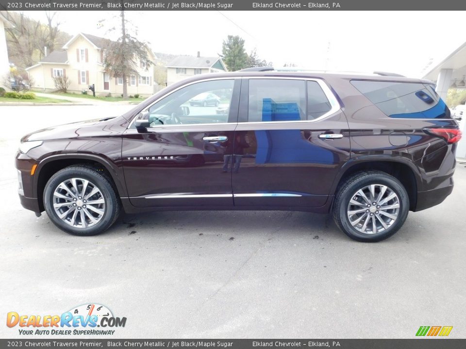 Black Cherry Metallic 2023 Chevrolet Traverse Premier Photo #11