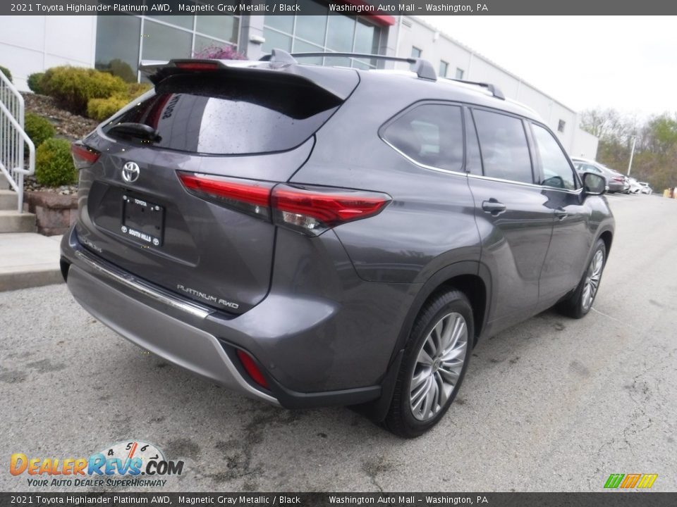 2021 Toyota Highlander Platinum AWD Magnetic Gray Metallic / Black Photo #18