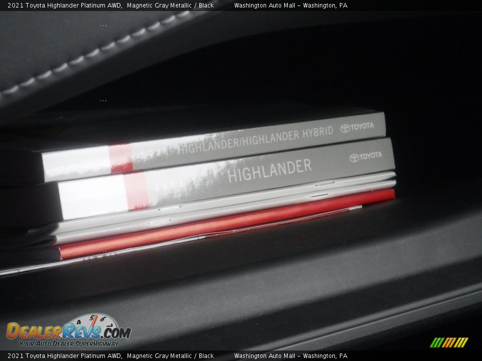 2021 Toyota Highlander Platinum AWD Magnetic Gray Metallic / Black Photo #35