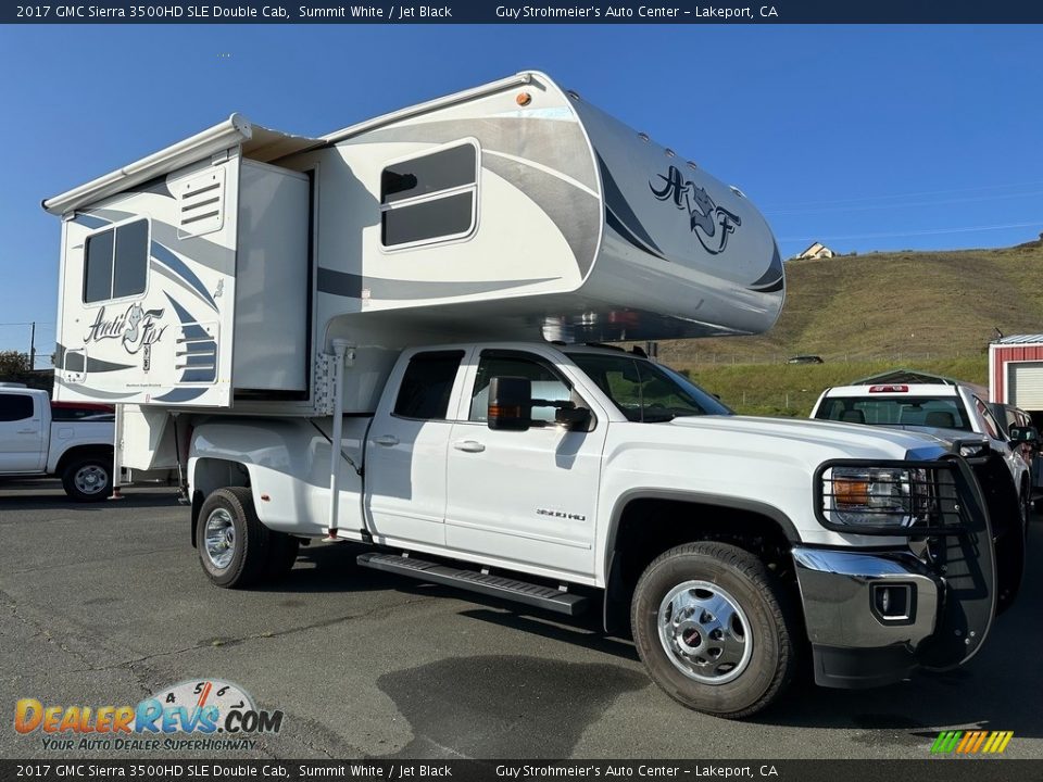 2017 GMC Sierra 3500HD SLE Double Cab Summit White / Jet Black Photo #1