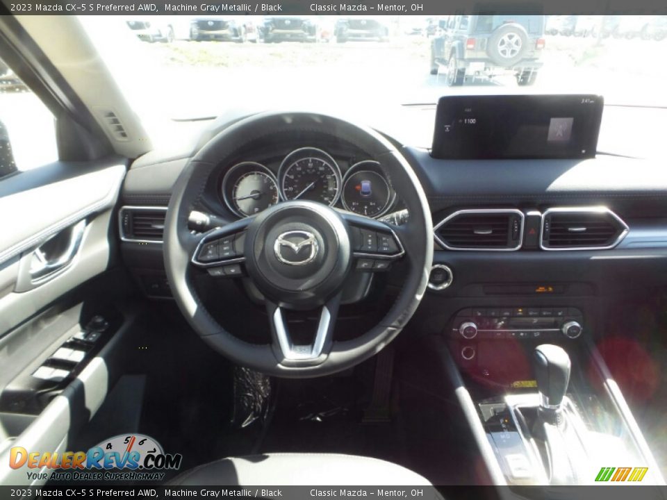 2023 Mazda CX-5 S Preferred AWD Machine Gray Metallic / Black Photo #4