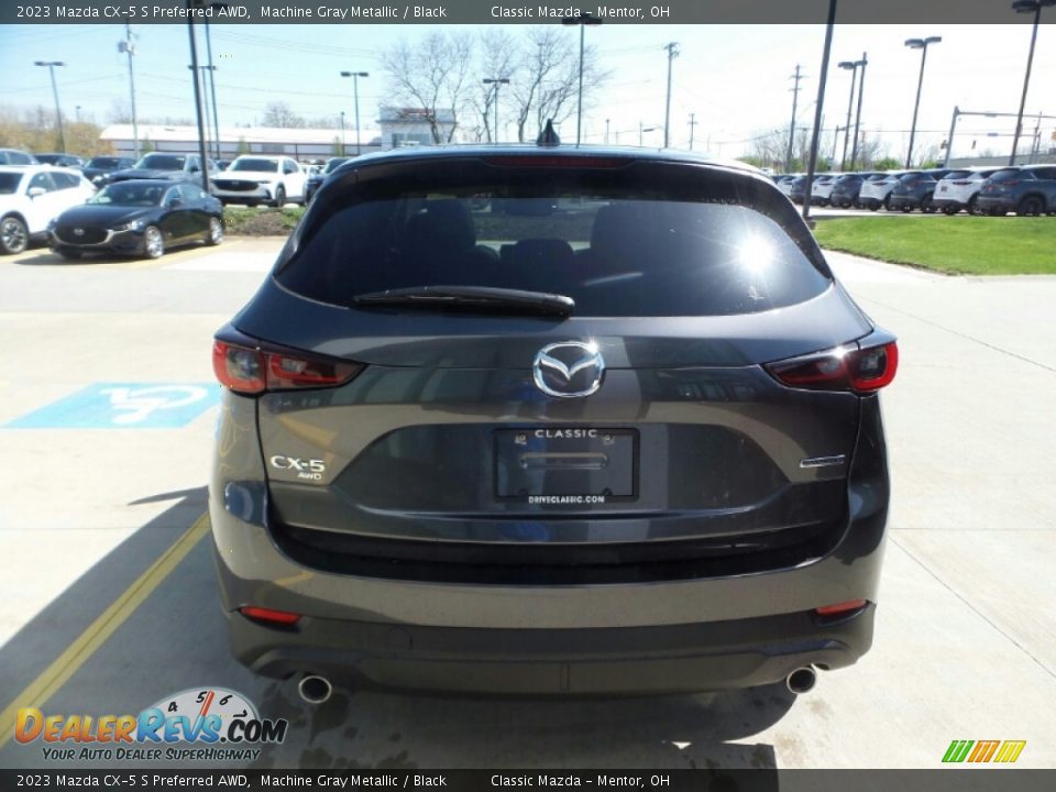 2023 Mazda CX-5 S Preferred AWD Machine Gray Metallic / Black Photo #5