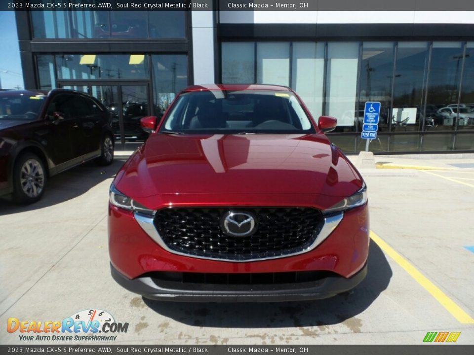2023 Mazda CX-5 S Preferred AWD Soul Red Crystal Metallic / Black Photo #2