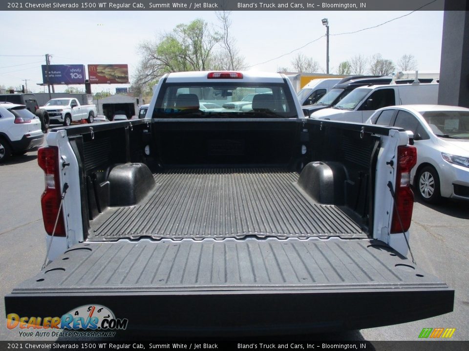 2021 Chevrolet Silverado 1500 WT Regular Cab Summit White / Jet Black Photo #21