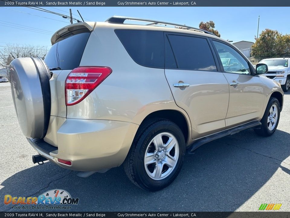 Sandy Beach Metallic 2009 Toyota RAV4 I4 Photo #6