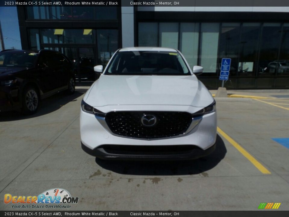 2023 Mazda CX-5 S Select AWD Rhodium White Metallic / Black Photo #2
