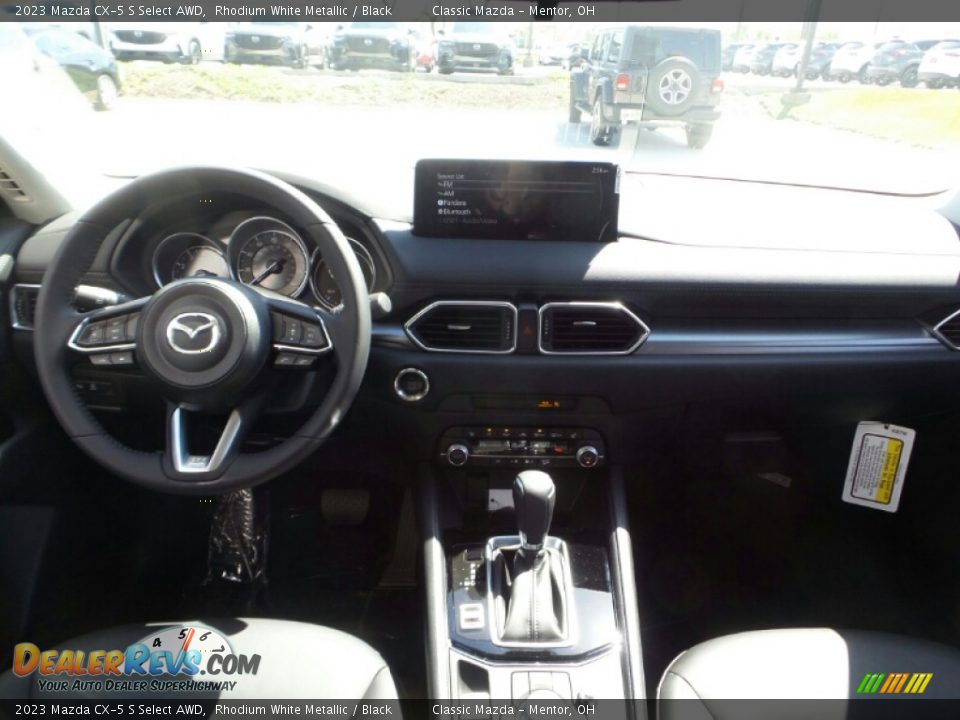 2023 Mazda CX-5 S Select AWD Rhodium White Metallic / Black Photo #3
