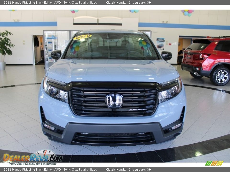 2022 Honda Ridgeline Black Edition AWD Sonic Gray Pearl / Black Photo #2
