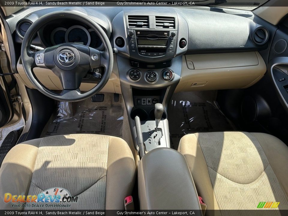 Sand Beige Interior - 2009 Toyota RAV4 I4 Photo #10