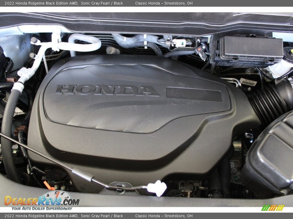2022 Honda Ridgeline Black Edition AWD Sonic Gray Pearl / Black Photo #3