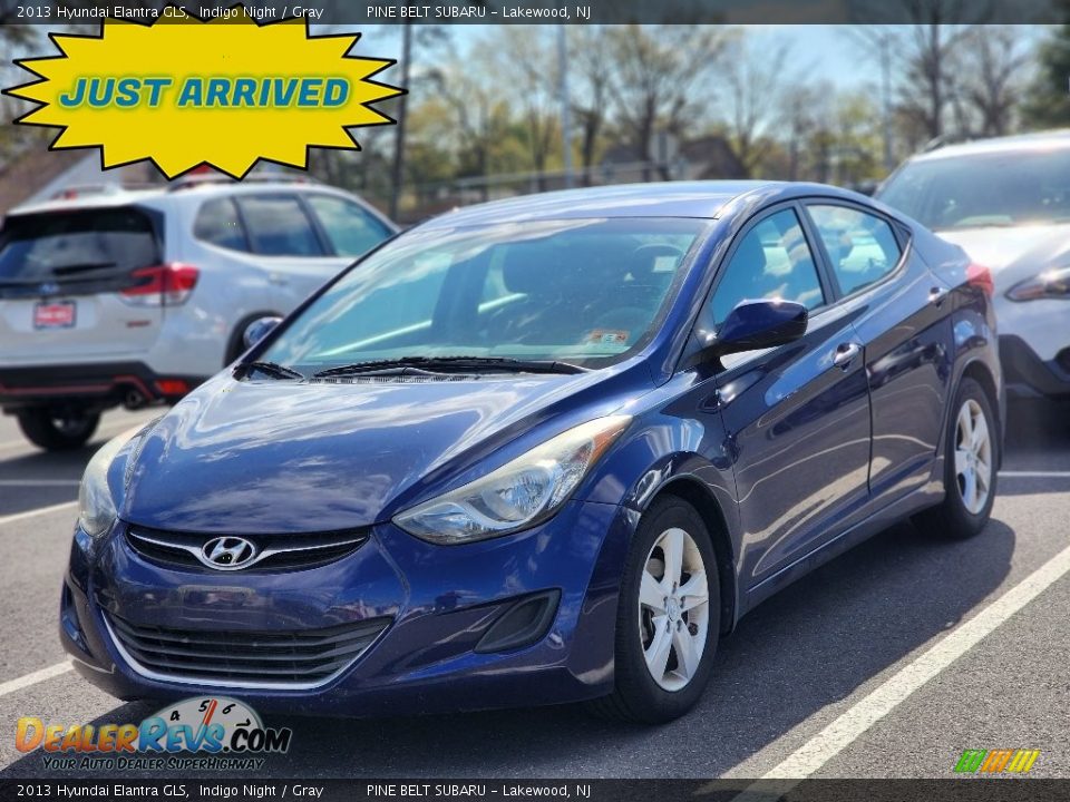 2013 Hyundai Elantra GLS Indigo Night / Gray Photo #1