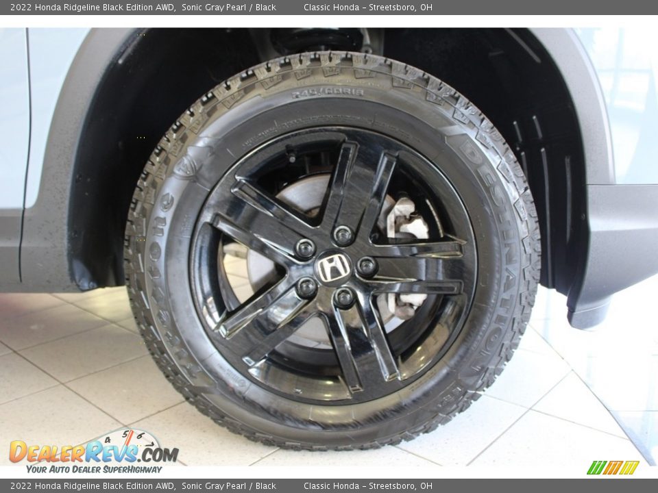 2022 Honda Ridgeline Black Edition AWD Wheel Photo #5