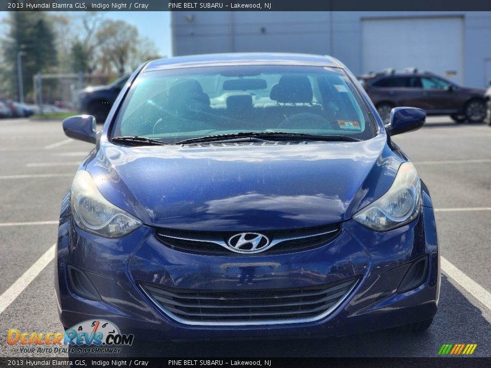 2013 Hyundai Elantra GLS Indigo Night / Gray Photo #2