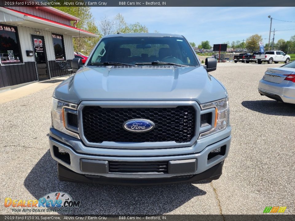 2019 Ford F150 XL SuperCrew Abyss Gray / Earth Gray Photo #3