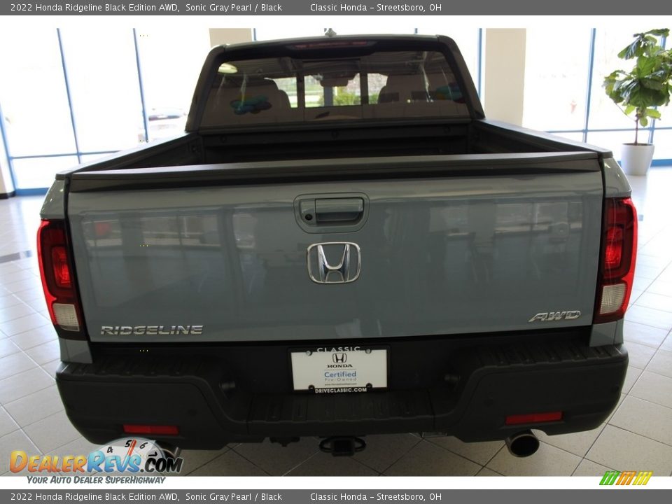 2022 Honda Ridgeline Black Edition AWD Sonic Gray Pearl / Black Photo #9
