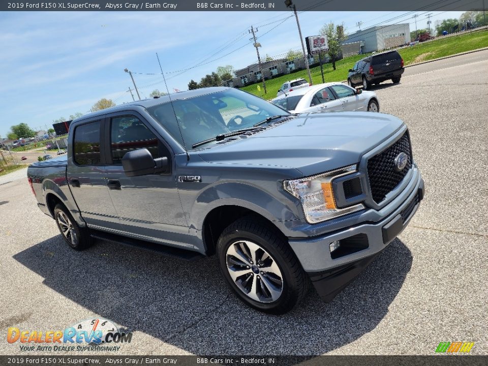 2019 Ford F150 XL SuperCrew Abyss Gray / Earth Gray Photo #5
