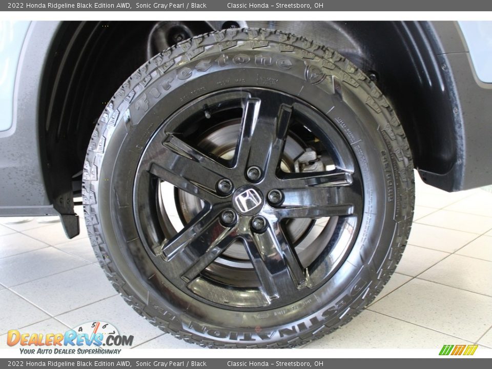 2022 Honda Ridgeline Black Edition AWD Sonic Gray Pearl / Black Photo #12