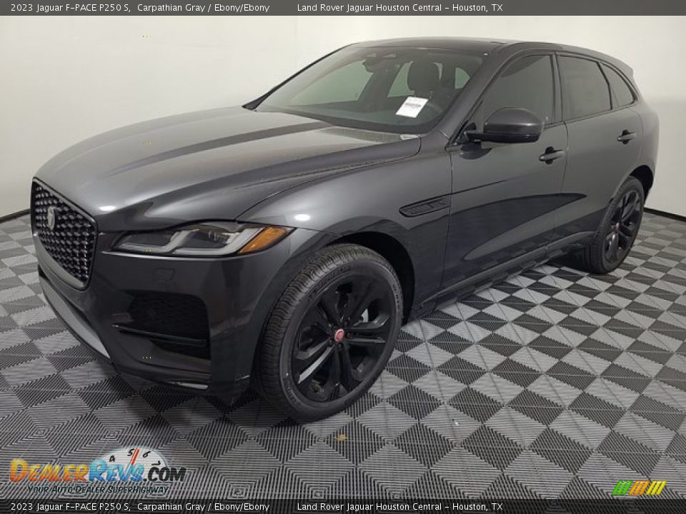 2023 Jaguar F-PACE P250 S Carpathian Gray / Ebony/Ebony Photo #1