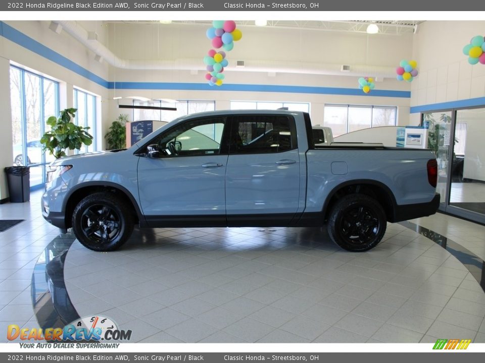 Sonic Gray Pearl 2022 Honda Ridgeline Black Edition AWD Photo #13