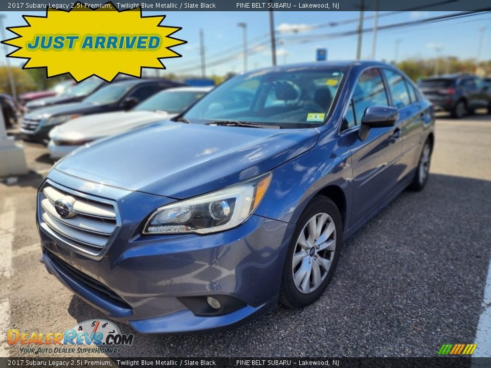 2017 Subaru Legacy 2.5i Premium Twilight Blue Metallic / Slate Black Photo #1