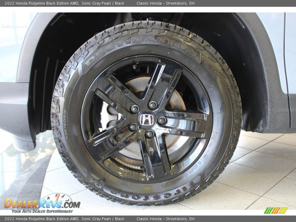 2022 Honda Ridgeline Black Edition AWD Wheel Photo #14