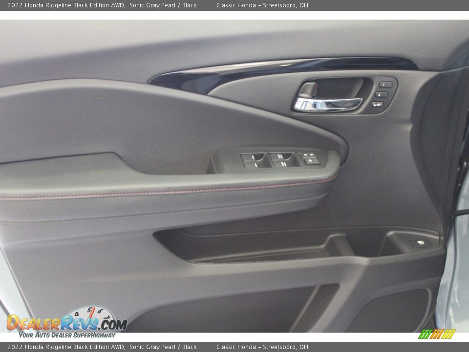 Door Panel of 2022 Honda Ridgeline Black Edition AWD Photo #15