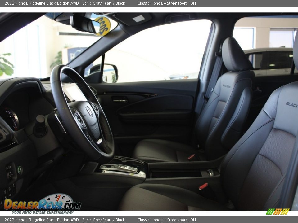 2022 Honda Ridgeline Black Edition AWD Sonic Gray Pearl / Black Photo #17