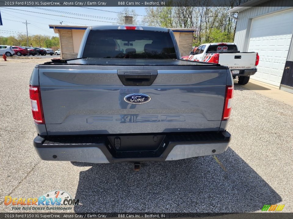 2019 Ford F150 XL SuperCrew Abyss Gray / Earth Gray Photo #7