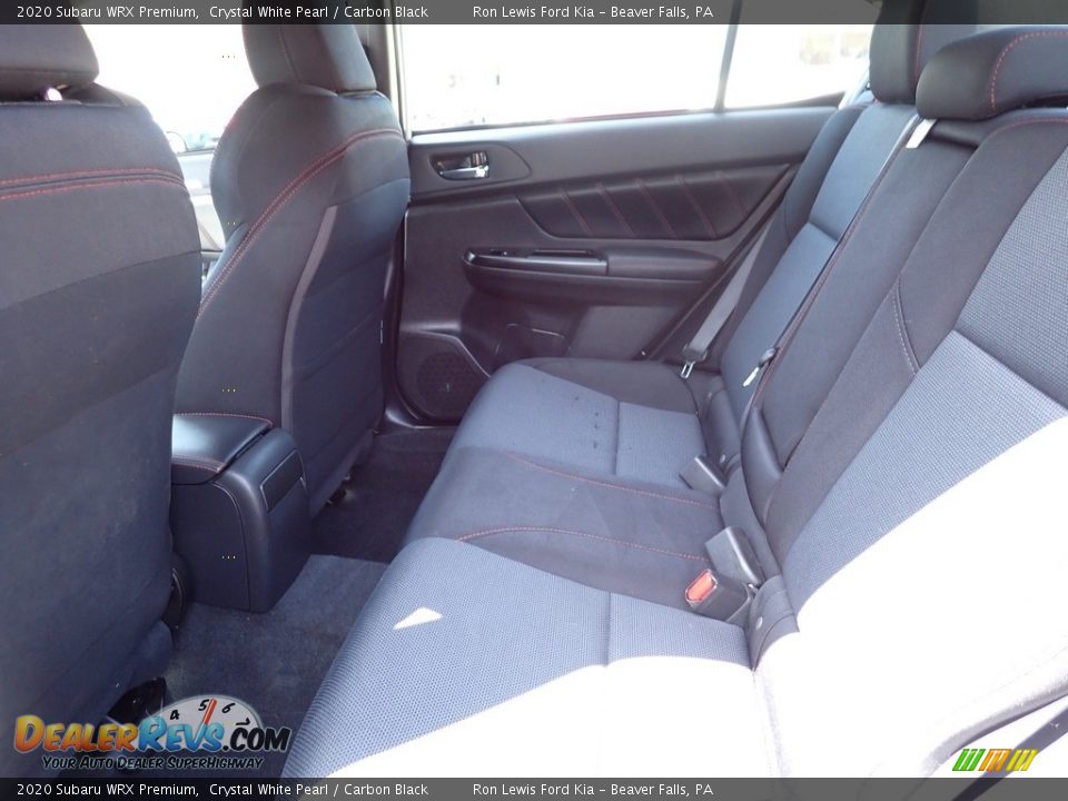 2020 Subaru WRX Premium Crystal White Pearl / Carbon Black Photo #8