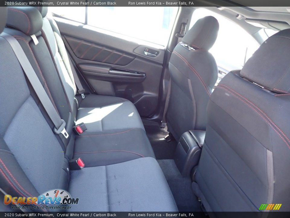 2020 Subaru WRX Premium Crystal White Pearl / Carbon Black Photo #9