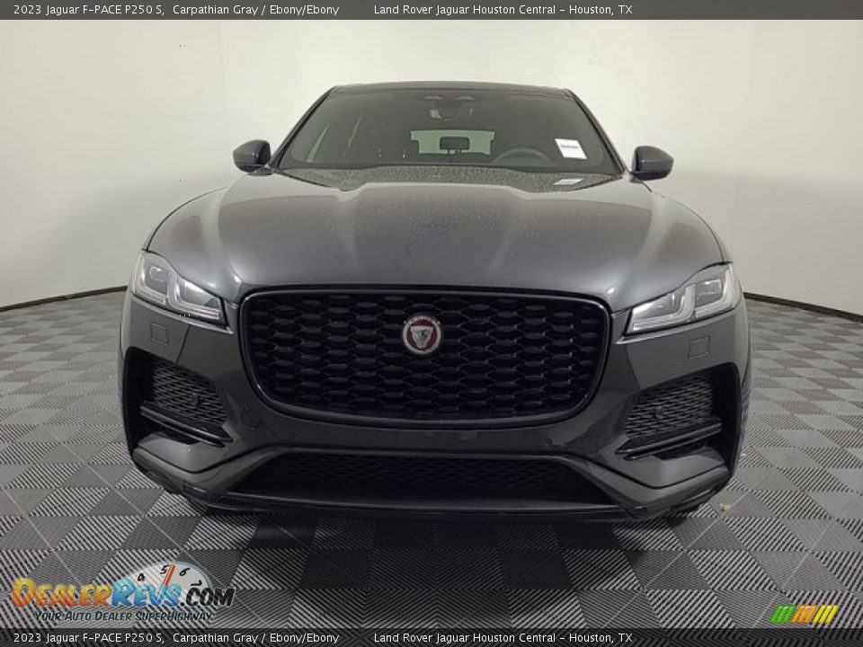 2023 Jaguar F-PACE P250 S Carpathian Gray / Ebony/Ebony Photo #8