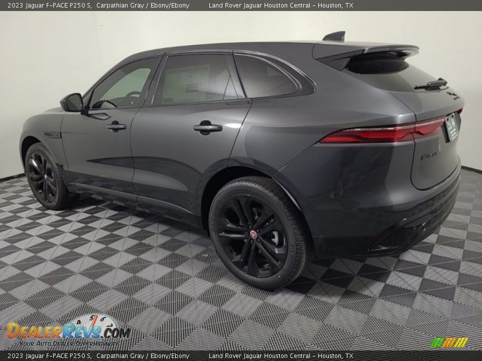 2023 Jaguar F-PACE P250 S Carpathian Gray / Ebony/Ebony Photo #10