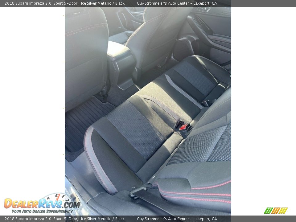 Rear Seat of 2018 Subaru Impreza 2.0i Sport 5-Door Photo #14